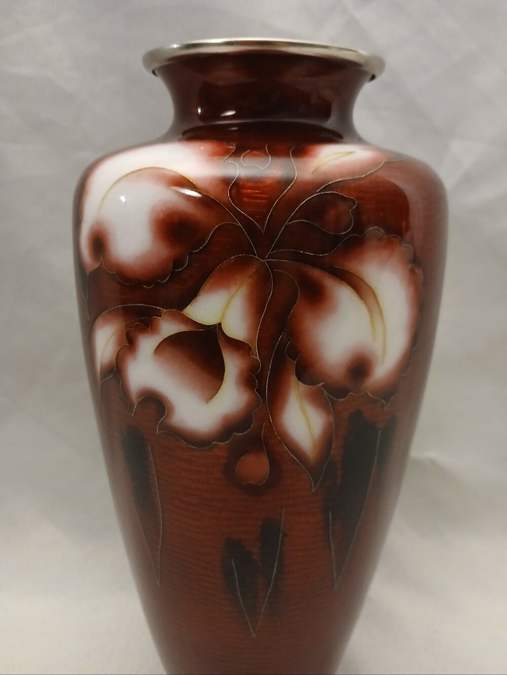 Vintage Ando Cloisonné Company Vase